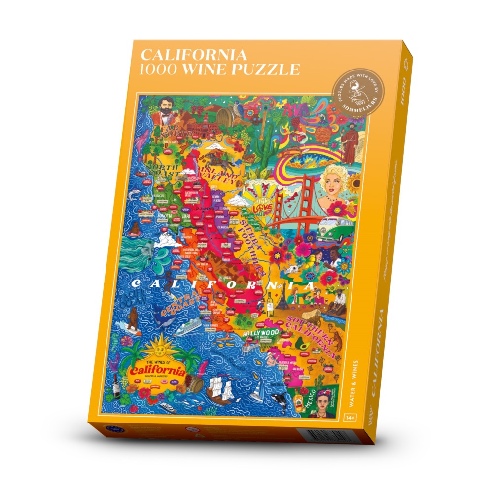 Wine Puzzle California 1000 bitar